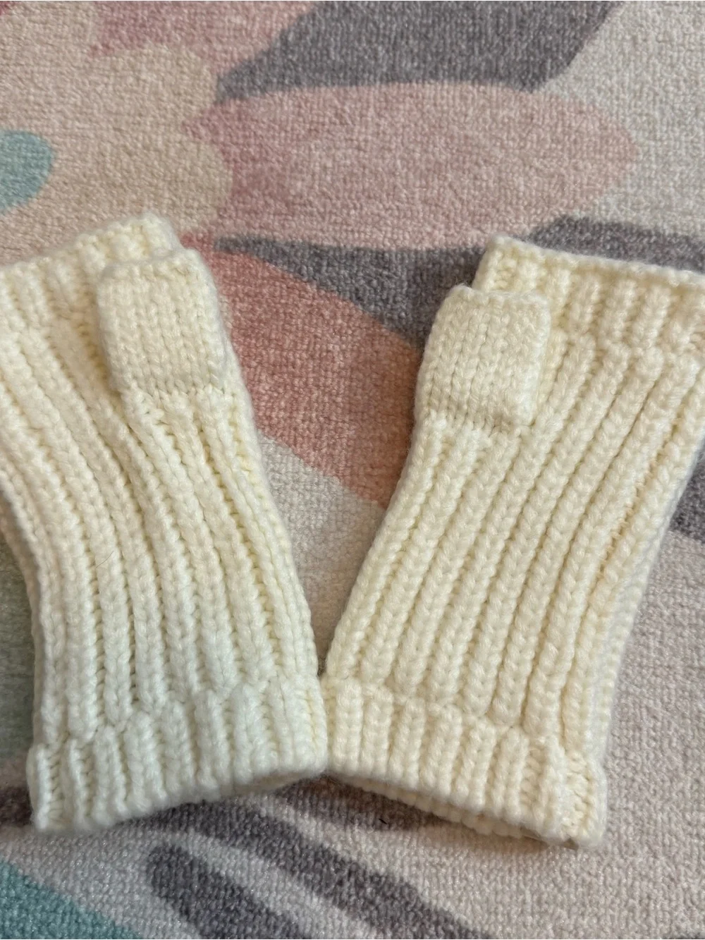 Ugg Chunky Fingerless Mittens